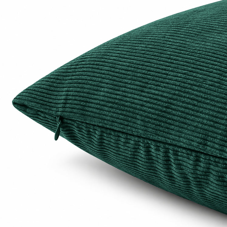 4 Pack Velvet Striped Corduroy Cushion Covers