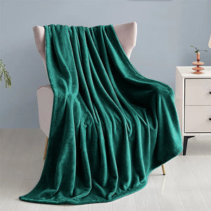 Fleece Throw Blankets Single Double King Size