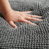 Grey Chenille Bath Mat