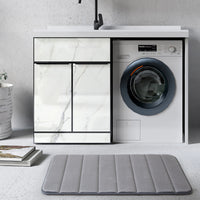 Grey Bath Mat Memory Foam