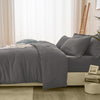 4 Piece Bedding Set Duvet Cover, Pillowcases & Fitted Sheet