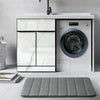 Grey Bath Mat Memory Foam