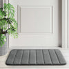 Grey Bath Mat Memory Foam