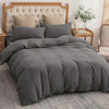 4 Piece Bedding Set Duvet Cover, Pillowcases & Fitted Sheet