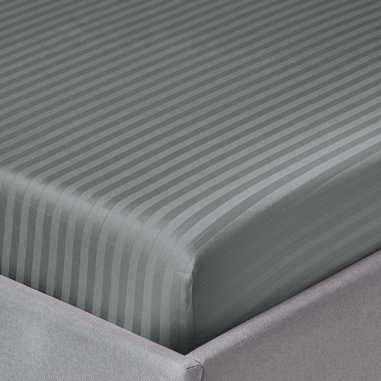40CM Deep Pockets Fitted Sheets Stripe