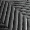 2 & 4 Pack Cushion Covers Chevron Design Velvet Fabric