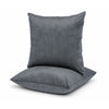 4 Pack Velvet Striped Corduroy Cushion Covers