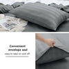 4 Piece Stripe Bedding Set - Duvet Cover, Fitted Sheet & Pillowcases