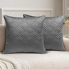 Diamond Embossed Velvet Cushion Covers