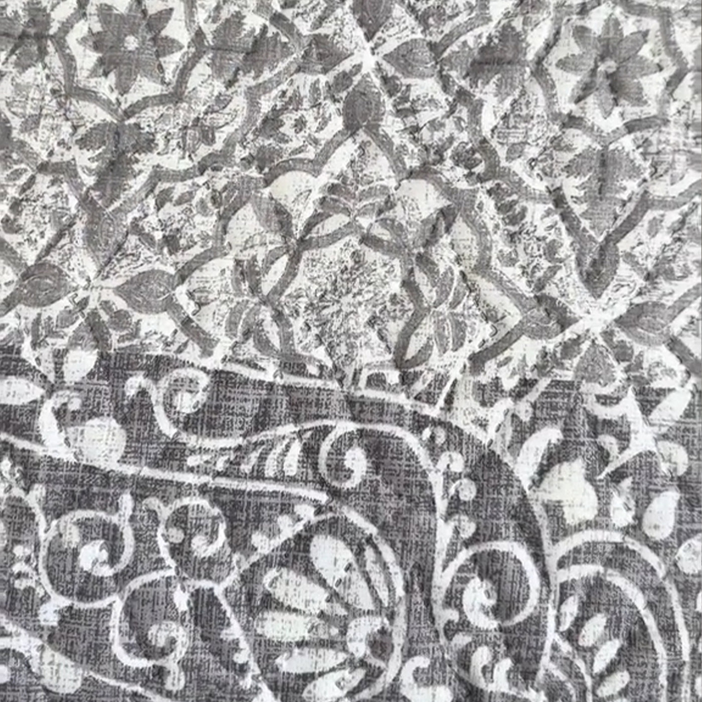 Quilted Embossed Bedspread Set