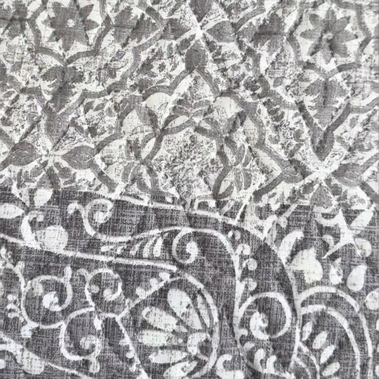 Quilted Embossed Bedspread Set