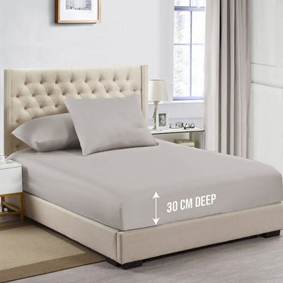 Extra Deep Fitted Sheets 25cm, 30cm & 40cm