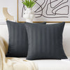 Stripe Decorative Sofa Cushion Covers Pair