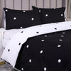 Black & White Duvet Cover Polka Dot Printed