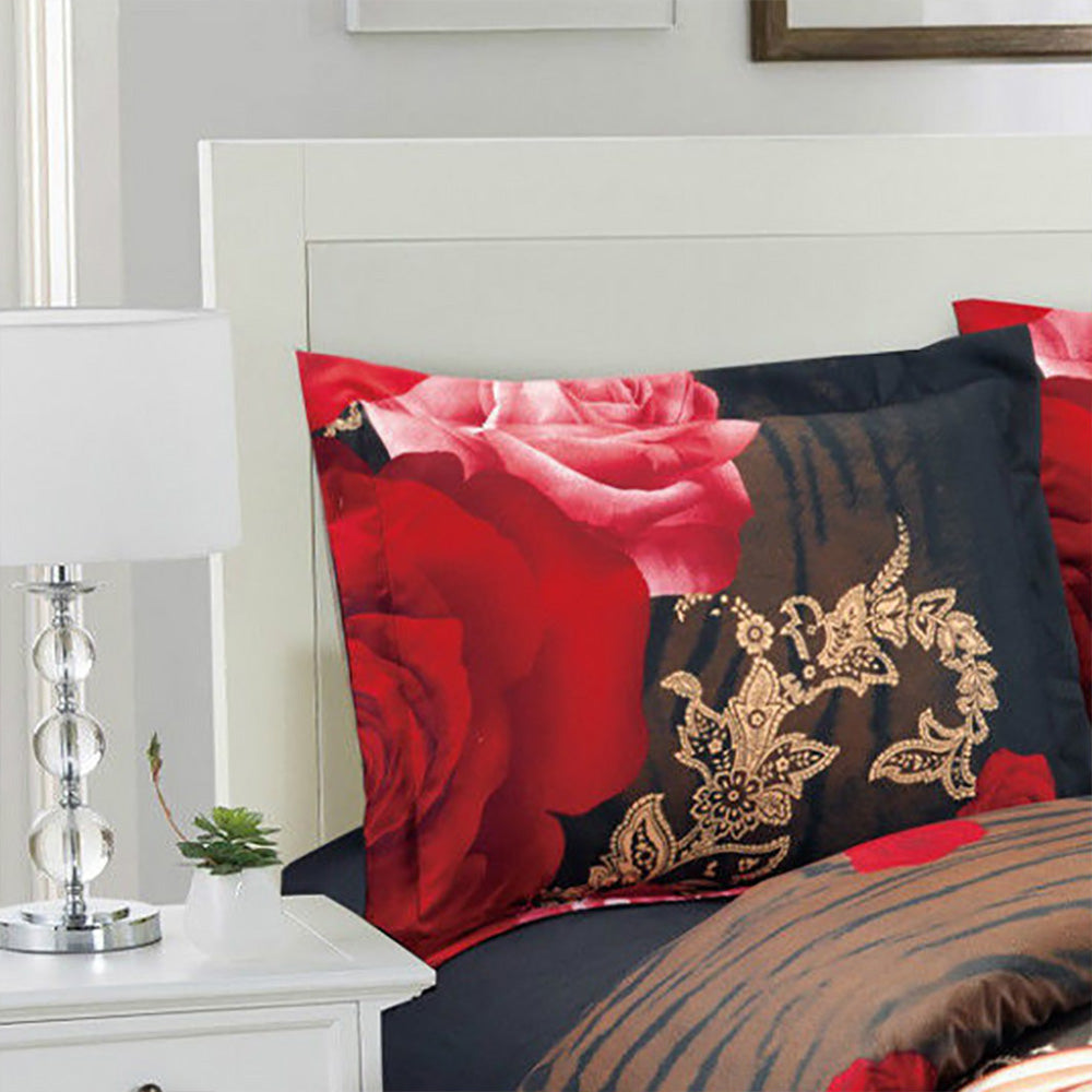 3D Floral Duvet Complete Bedding Set