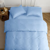 4 Piece Bedding Set Duvet Cover, Pillowcases & Fitted Sheet
