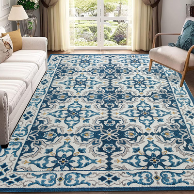 Extra Large Rugs For Living Room Mosaic Tile Printed