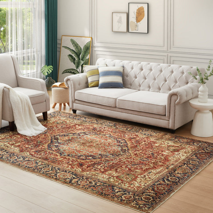 Large Area Rug Traditional Living Room Runner Carpet