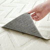 Chevron Zig Zag Shaggy Pile Rug -  Large Area Carpet & Runner