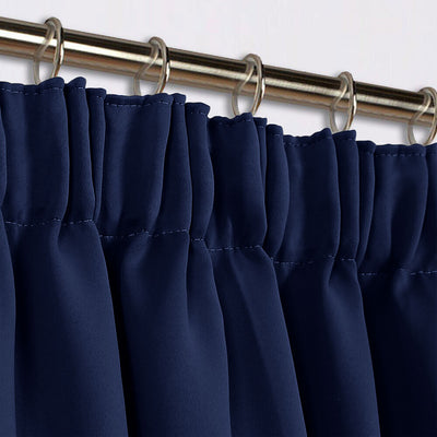 Pencil Pleat Blackout Curtains