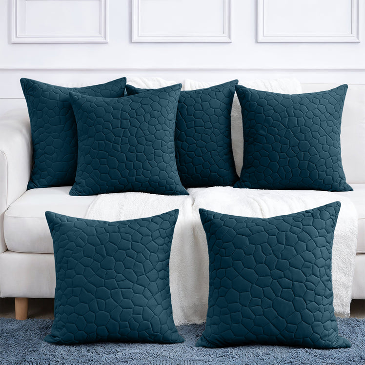 Pebble Embossed Velvet Cushion Covers
