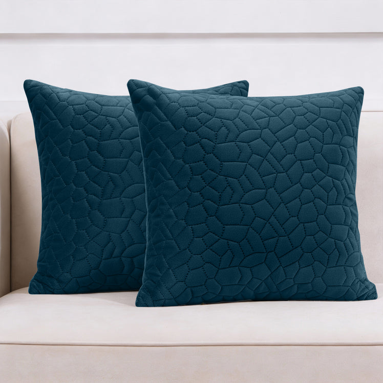 Pebble Embossed Velvet Cushion Covers
