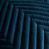 2 & 4 Pack Cushion Covers Chevron Design Velvet Fabric