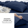 4 Piece Stripe Bedding Set - Duvet Cover, Fitted Sheet & Pillowcases