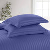 Navy Striped Bedding Duvet Cover Set