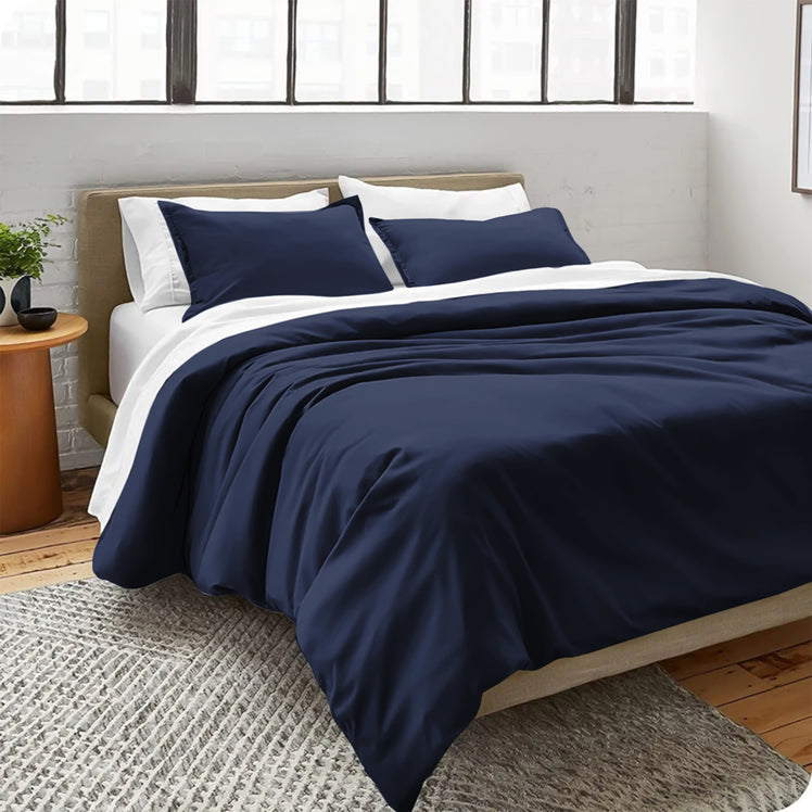 Plain Duvet Covers Set