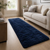 Fluffy Large Shaggy Rug Navy