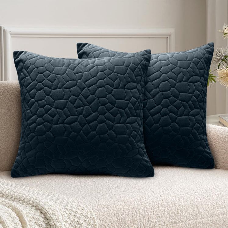Pebble Embossed Velvet Cushion Covers