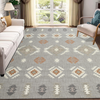 Large Bedroom Runner Rugs Distressed Printed