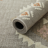 Large Bedroom Runner Rugs Distressed Printed