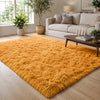 Ochre Shaggy Rug Large Soft Fluffy Shag Pile
