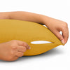 Plain Decorative Sofa Cushion Covers Pair