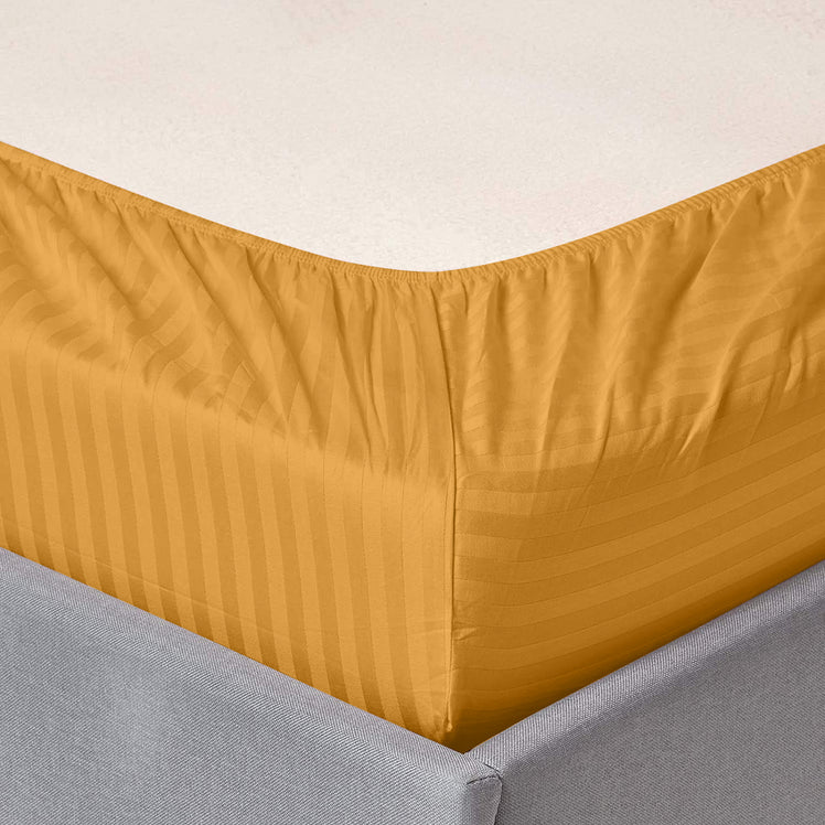 40CM Deep Pockets Fitted Sheets Stripe