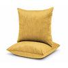 4 Pack Velvet Striped Corduroy Cushion Covers