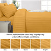 4 Piece Stripe Bedding Set - Duvet Cover, Fitted Sheet & Pillowcases