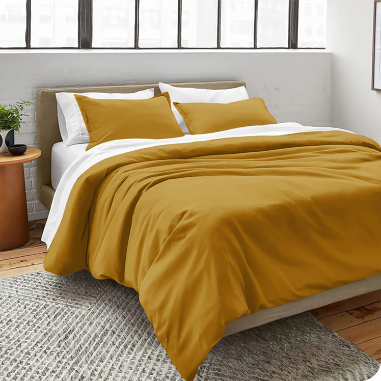 Plain Duvet Covers Set