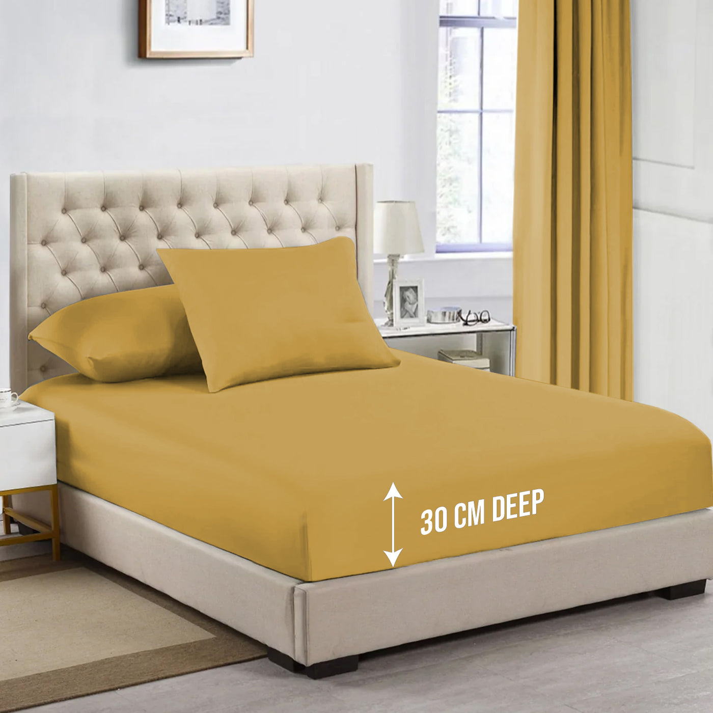 Extra Deep Fitted Sheets 25cm, 30cm & 40cm