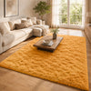 Ochre Shaggy Rug Large Soft Fluffy Shag Pile