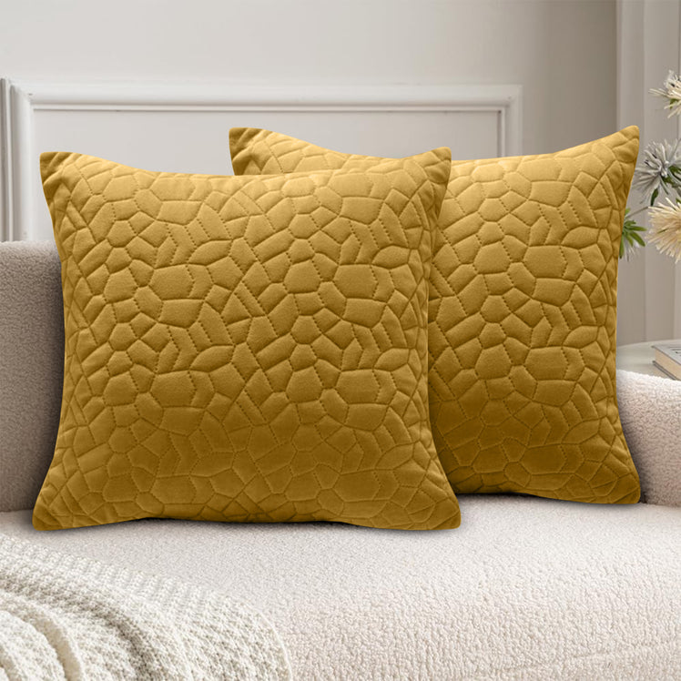 Pebble Embossed Velvet Cushion Covers