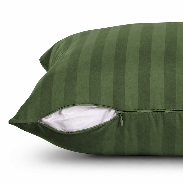 Stripe Decorative Sofa Cushion Covers Pair