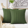 Stripe Decorative Sofa Cushion Covers Pair