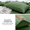 4 Piece Stripe Bedding Set - Duvet Cover, Fitted Sheet & Pillowcases