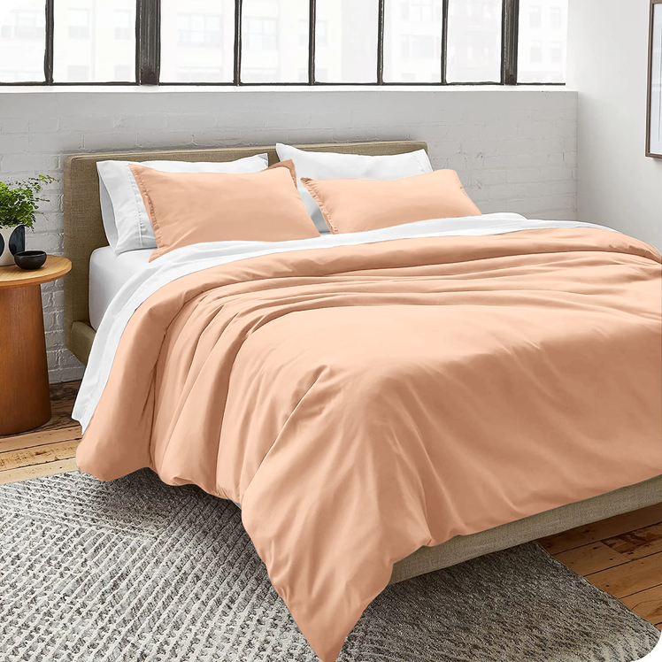 Peach Bedding Duvet Cover Set – Yorkshire Bedding