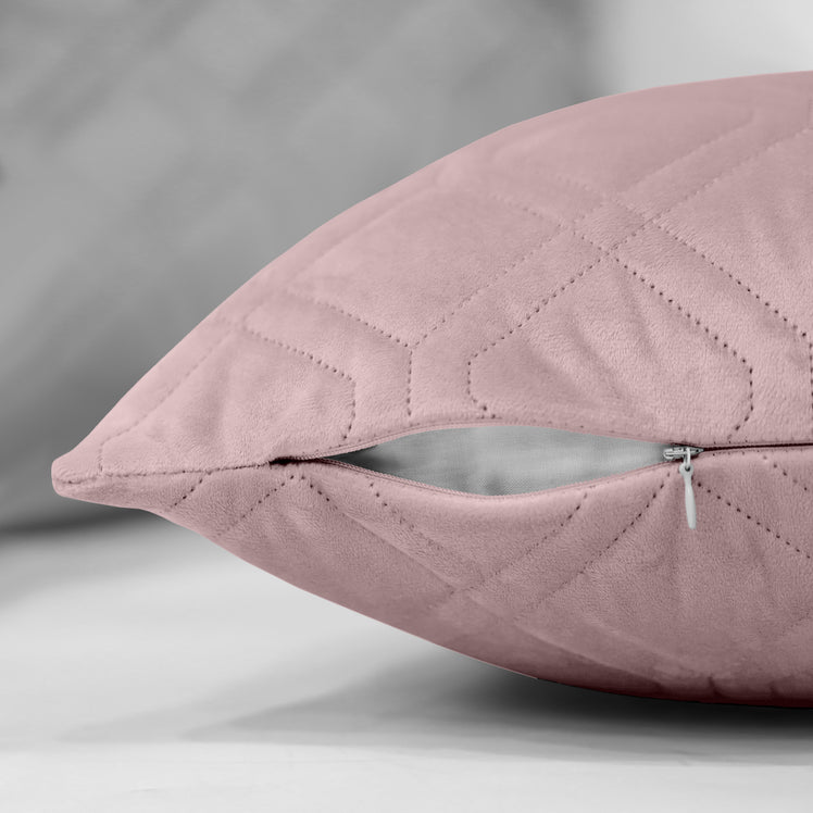 Diamond Embossed Velvet Cushion Covers