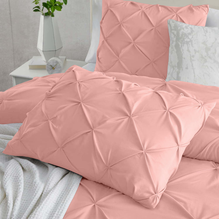 Pintuck Duvet Cover & Pillowcase Set