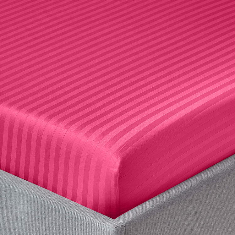 40CM Deep Pockets Fitted Sheets Stripe